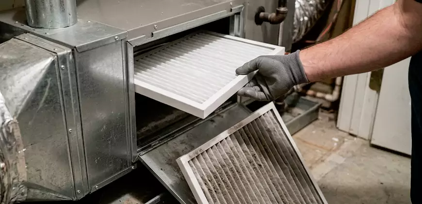 Window and Split Unit Filter Cleaning in Northridge