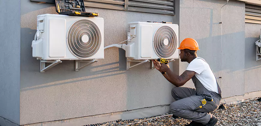 Central AC Outdoor Unit Cleaning in Northridge