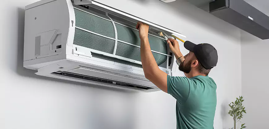 Bathroom and Small Space Ductless Installation in Northridge