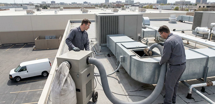 Commercial and Industrial Duct Cleaning in Northridge